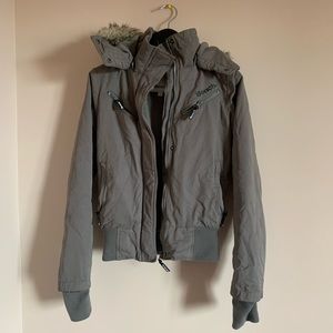 Bench winter jacket, grey, xs